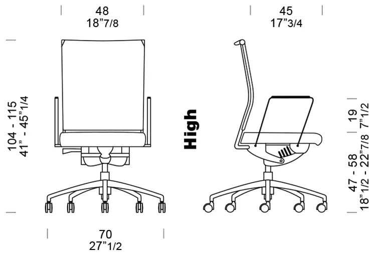 Dresschair High Dresschair High